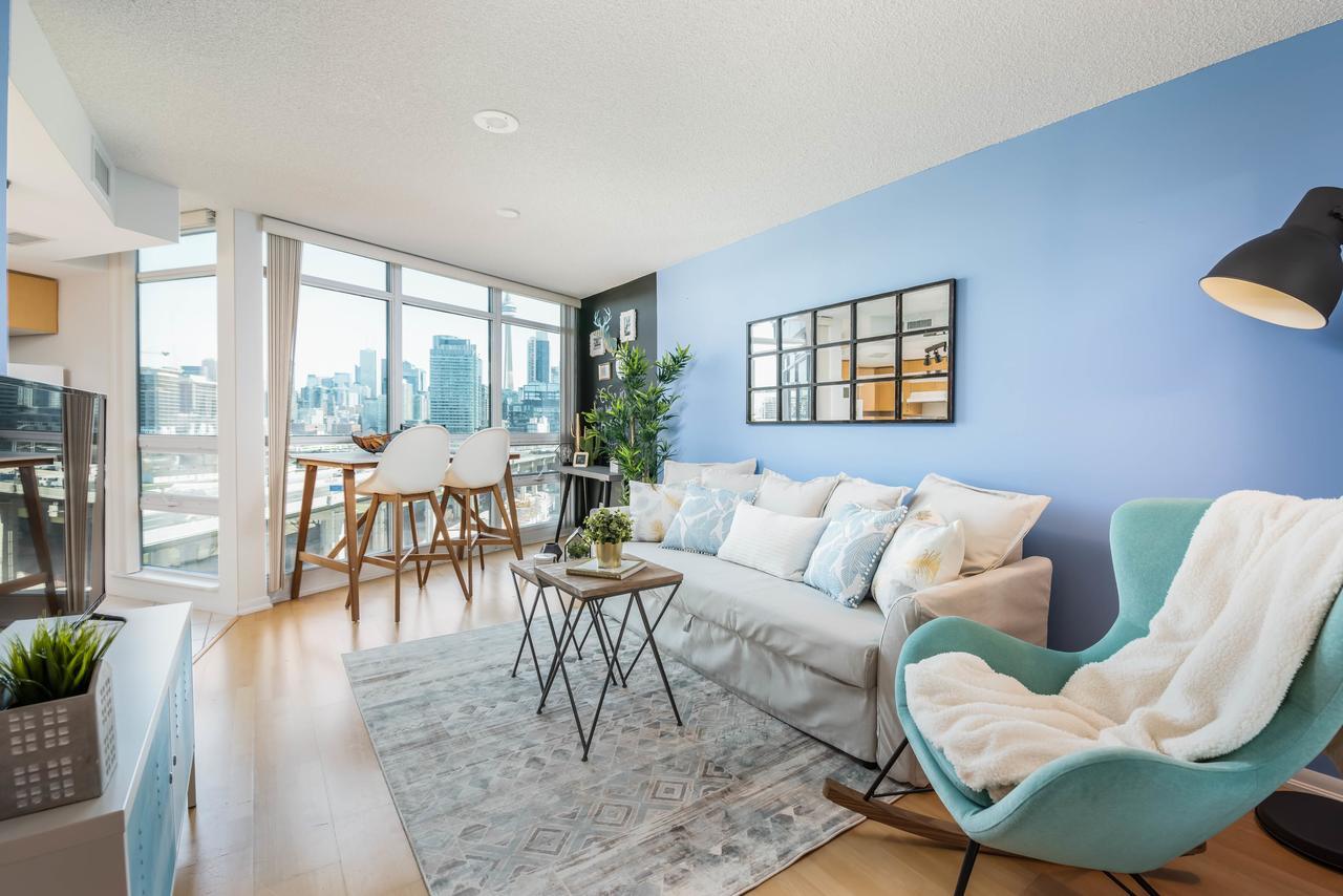Cityscape Condo In Fort York Toronto Exteriér fotografie